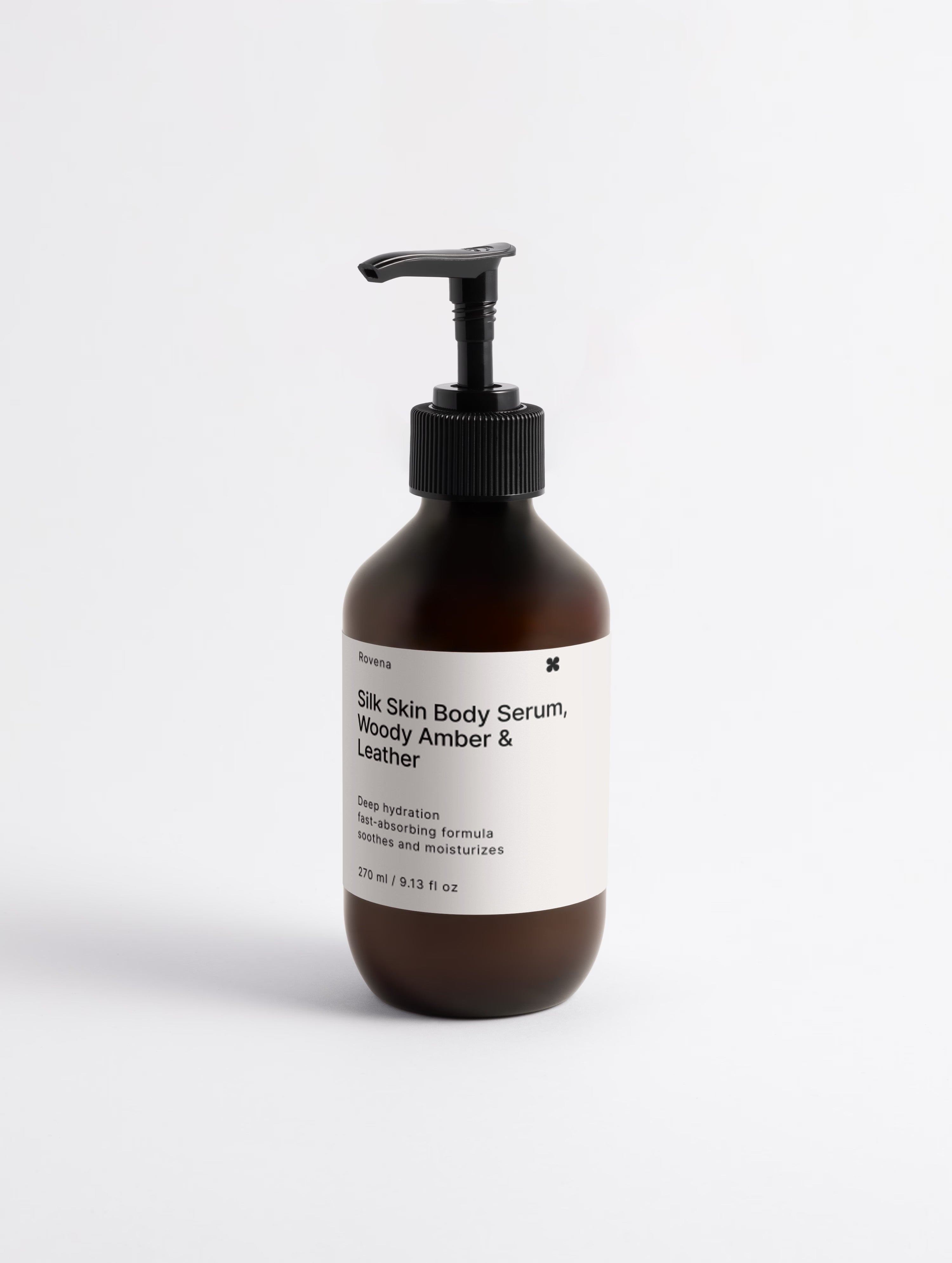Silk Skin Body Serum, Woody Amber & Leather